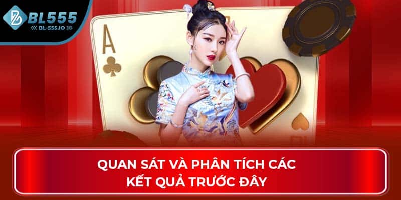 Quan sát và phân tích các kết quả trước đây